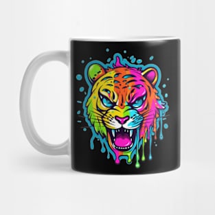 Grunge Tiger Mug